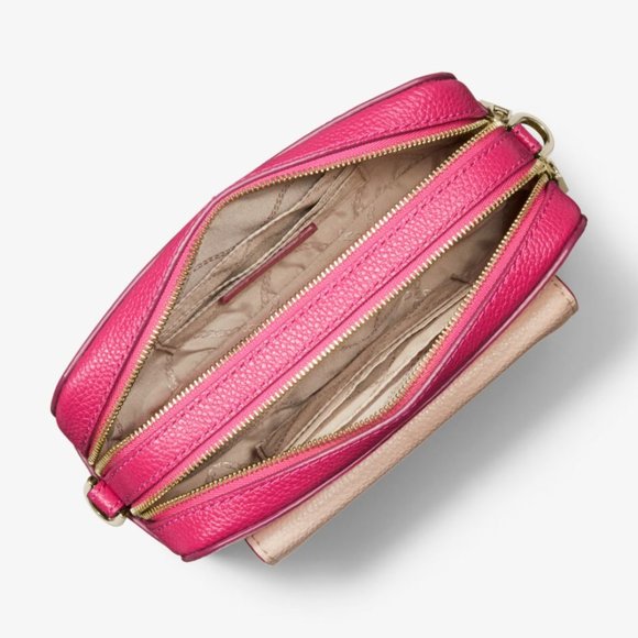 🎁Michael Kors Small Two-Tone Pebbled Leather - Picture 4 of 5